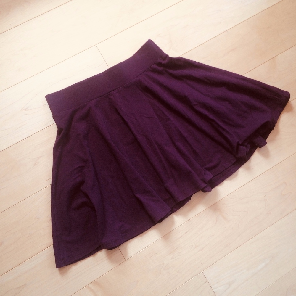 Pins & Needles Flare Mini Skirt